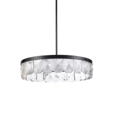 ZEEV Lighting CD11806-LED-32-SBB - Odraz 32" Infused Crystal Chandelier