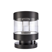 ZEEV Lighting EBP11121-LED-9R-MBK - Claro 9" Round Glass Bollard