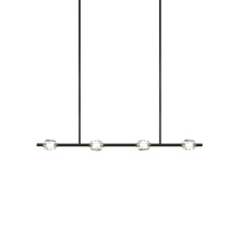 ZEEV Lighting PL10801-LED-4-BX-LB - Diamante 37" Crystal Linear
