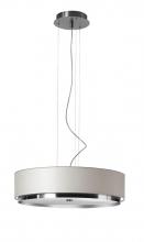 Estiluz T-2715F-26-26 - Black Drum Shade Pendant