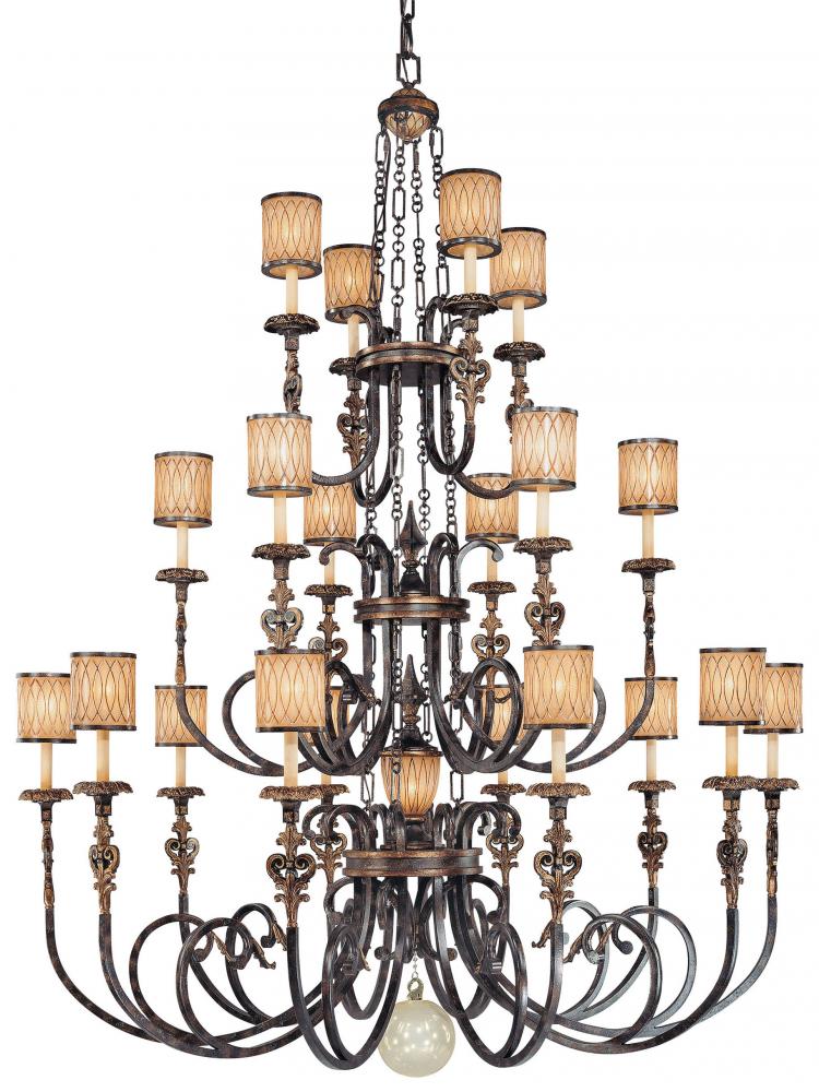 21 LIGHT CHANDELIER
