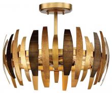 Minka Metropolitan N7835-659 - MANITOU - 5 LIGHT SEMI FLUSH