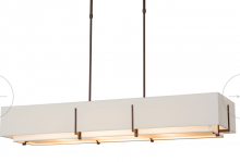 Hubbardton Forge 139640-SKT-LONG-05-SF4207-SE4602 - Exos Rectangular Pendant
