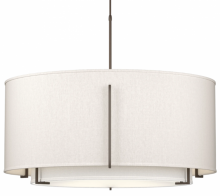 Hubbardton Forge 194642-SKT-05-SF3399-SE4299 - Exos Double Shade Large Scale Pendant