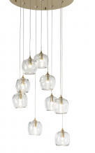 Hubbardton Forge 131103-SKT-STND-86-ZM0709 - Ume 9-Light Pendant