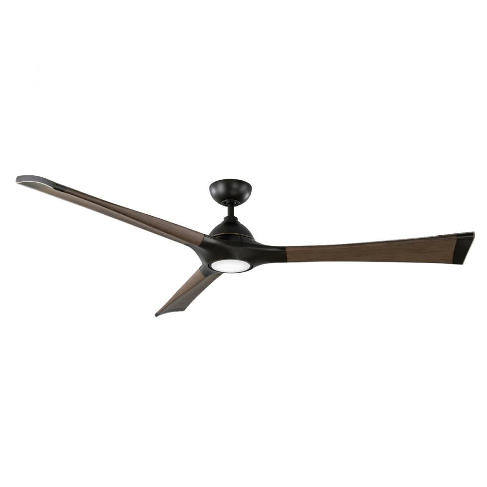 Woody Downrod Ceiling Fan
