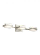 Visual Comfort & Co. Modern Collection 700BCKMD3SS-LED930 - Kamden 3-Light Bath