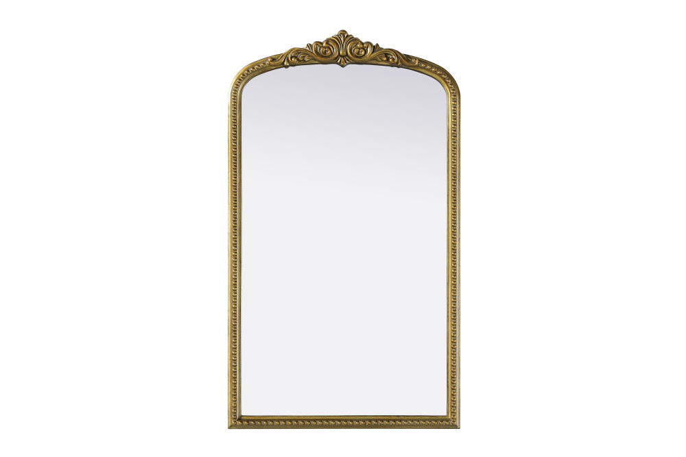 Wall mirror 24"x1.4"x42" Antique Brass