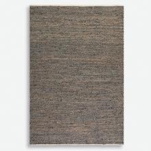 Uttermost 71001-9 - Uttermost Tobais 9 X 12 Rescued Leather & Hemp Rug