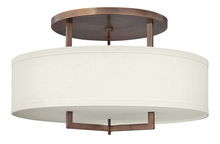 Hinkley 3211BR-LED - Large Semi-Flush Mount