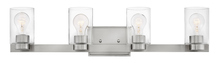 Hinkley 5054BN-CL - Four Light Vanity