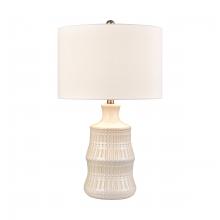ELK Home S0019-11075 - Dorin 25.5'' High 1-Light Table Lamp - White Glazed